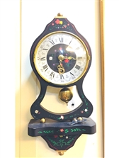 Đồng hồ treo trường Plato của Ý, máy cổ chạy quả lắc - mã số MS458