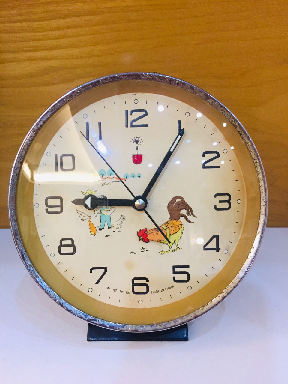 Đồng hồ con gà trống cổ thời bao cấp - mã số 558