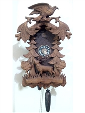 Đồng hồ Cuckoo đại bàng, nai, rừng thông - MS543