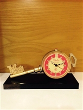 Đồng hồ để bàn chìa khóa liên xô mặt đỏ - MS215