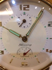 Đồng hồ để bàn Đức có nhiệt kế - mã số MS921
