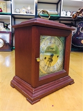 Đồng hồ hộp gỗ để bàn của Đức 5 gông đồng - mã số MS455