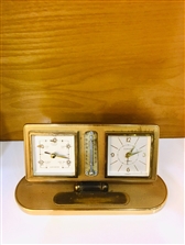 Đồng hồ Đức xưa kết hợp phong vũ biểu dự báo thời tiết - mã số MS186