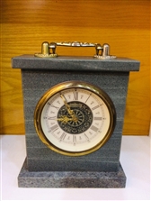 Đồng hồ để bàn vỏ đá xanh - mã số MS883