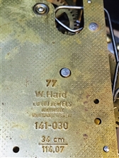 Đồng hồ phong thủy của Tây đức xưa size đại - mã số MS693